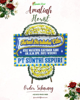 Papan Bunga Duka di Salahutu